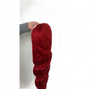 Wholesale Orange Blue Red Grey <strong>Turquoise</strong> Blond Color <strong>Wig</strong> Brazilian Virgin Human Hair Long Colored Lace Frontal Bob <strong>Wig</strong> 613 - Product Image 4