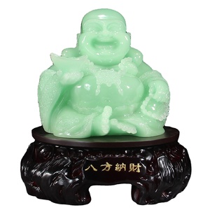 รูปปั้นพระโพธิสัตว์ทำจากเรซินทองจีนรูปปั้นพระโพธิสัตว์ - Product Image 1