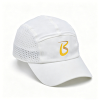 Gorra Deportiva Unisex Ligera de 6 Paneles con Malla y Ventilación Cortada con Láser de Secado Rápido