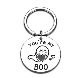 พวงกุญแจสแตนเลสลายผีน่ารักสำหรับวันฮาโลวีน - Product Image 2