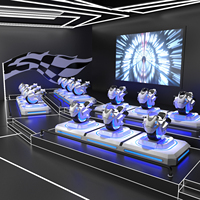 Moto Sim Gaming Vr, véhicule de course Vr, véhicule de réalité virtuelle 9D, Moto de course