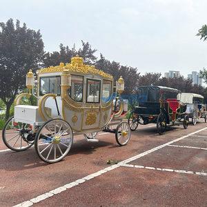 Nouvelle Carrosse Royale Électrique Blanche Cendrillon 2025 Personnalisée – Buggy de Tourisme Sans Chevaux - Product Image 2