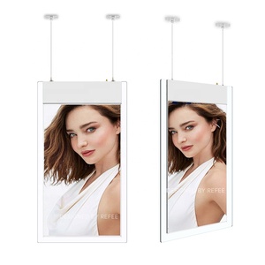 High Brightness Double Sided Digital Signage LCD Display Wayfinding Customizable Brightness Functions for Elevator Retail Store - Product Image 1
