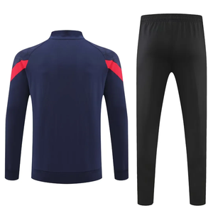 Ensemble veste et pantalon de football pour homme DITIAN G55, nouvelle conception, 24/25, fermeture éclair intégrale, 100% polyester, motif uni, tenue d'entraînement - Product Image 5