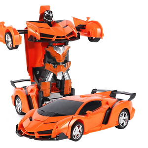 Autos Eléctricos Baratos, Juguetes de Autos Transformables, Juguetes de Robots Transformables con un Solo Botón, Juguetes de Autos para Niños con <span class=keywords><strong>Control</strong></span> Remoto - Product Image 3