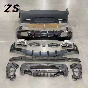 Pièces d'auto pour <span class=keywords><strong>Mercedes</strong></span> GT50 GT53 Modifier <span class=keywords><strong>GT63</strong></span> AMG Kit de carrosserie Pare-chocs avant Diffuseur arrière Grille Accessoires de voiture - Product Image 1