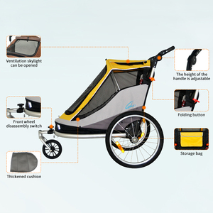 <span class=keywords><strong>Remolque</strong></span> <span class=keywords><strong>de</strong></span> bicicleta duradero <span class=keywords><strong>de</strong></span> rueda grande <span class=keywords><strong>de</strong></span> nuevo diseño, <span class=keywords><strong>remolque</strong></span> <span class=keywords><strong>de</strong></span> perro <span class=keywords><strong>de</strong></span> bicicleta E Extra grande <span class=keywords><strong>de</strong></span> carga plegable <span class=keywords><strong>para</strong></span> exteriores - Product Image 4