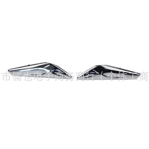 RLB Fender Trim <b>Strips</b> Electroplated <b>Plastic</b> For BMW X3 X4 Retrofit Upgrade - Product Image 3