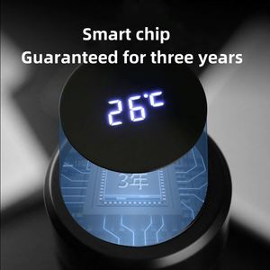 Intelligent Temperature Display Cup Engraving Logo Food Grade Stainless Steel <b>Tea</b> <b>Infuser</b> Lid Classic Design Business Drinkware - Product Image 5