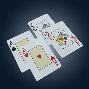 Impression de logo personnalisé cartes à jouer en PVC étanches et durables résistantes à la courbure pour un nettoyage facile pour les jeux de voyage en <span class=keywords><strong>famille</strong></span> en plein air - Product Image 3