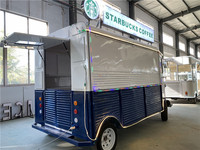 Chariot et chariot de crème glacée électrique, chariot à café, en forme de camion, pour le voyage rapide, expédition par la mer, nouvelle collection,