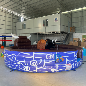 Toro Mecánico de Alta Relación Calidad-Precio, Toro Mecánico Inflable con Colchoneta de Arena - Product Image 4