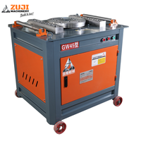 Nueva Dobladora de Barras de Acero ZUJI de Alta Calidad, 220v/380v, para Uso en Construcción, GW45, Bajo Costo de Mantenimiento