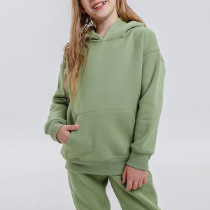HEXJ017 <span class=keywords><strong>Felpa</strong></span> Oversize Invernale alla Moda in Pile di Cotone per Ragazze dai 4 ai 15 Anni, 18 Colori, Logo Ricamato o Stampato a Rilievo - Product Image 5