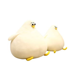 Nouveau design de poupée en peluche oiseau de mer gros jouets en peluche goéland blanc personnalisé mignon oreiller jouet en peluche en peluche mouette de mer - Product Image 5