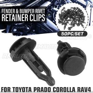 20/50pcs <b>Car</b> Bumper Fender Fasteners <b>Clip</b> Push Rivet Fastener Retainer for Toyota Corolla Rav4 Avensis Auris/Hilux Yaris Prius - Product Image 1