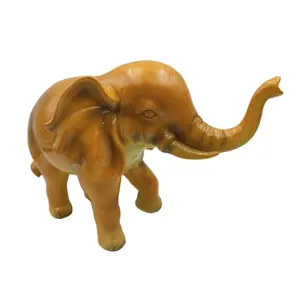 New resin luxury creative fashion home modern desktop decoration faith elephant jewelry feng shui