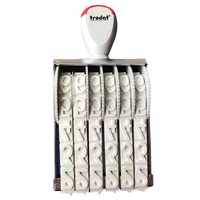 Tampon à 6 chiffres hauteur 18mm trodat 15186 timbre à date auto-encreur