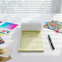 Papier autocopiant sans carbone pour factures, reçus, bons de commande, chéquier client, bons de paiement 87x140mm