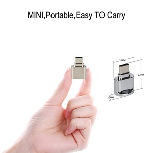 Lot de 3.0 coques en alliage de Zinc, mini <span class=keywords><strong>usb</strong></span> type <span class=keywords><strong>c</strong></span>, adaptateur OTG, micro <span class=keywords><strong>USB</strong></span>, lecteur de cartes <span class=keywords><strong>SD</strong></span>/TF, pour Macbook pour téléphone portable - Product Image 5