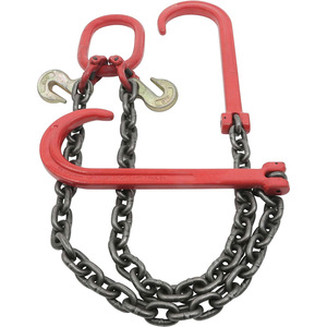 Cadena de Remolque MaxPlus con Gancho en J Soldado de Acero Galvanizado, 14 pies, G70, para Remolcar Autos, Tipo V - Product Image 2