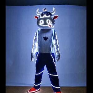 Personalizar luz LED de dibujos animados muñeca disfraz <span class=keywords><strong>fiesta</strong></span> uso <span class=keywords><strong>mono</strong></span> trajes Cosplay <span class=keywords><strong>fiesta</strong></span> disfraz Animal mascota disfraz - Product Image 3