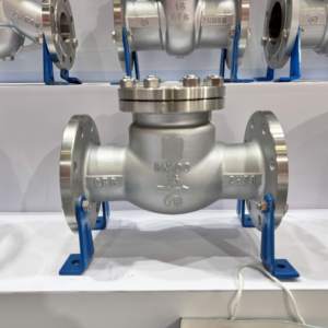 Vanne à <span class=keywords><strong>clapet</strong></span> à bille en fonte de fer forgée en acier inoxydable à bride industrielle Haute température Basse pression - Product Image 3