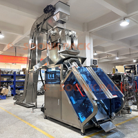 Machine d'emballage automatique verticale pour la formation, le remplissage et le scellage de sacs de glaçons de 1 kg, 2 kg et 5 kg