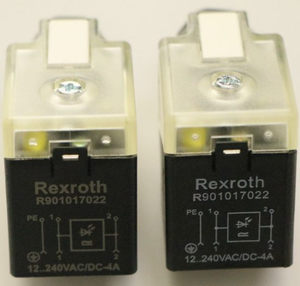 R901017022 3P Z5L M 12-240V SPEZ ปลั๊กเชื่อมต่อไฮดรอลิกโซลินอยด์พร้อมไฟ LED 12-240V ของแท้จากโรงงาน - Product Image 4