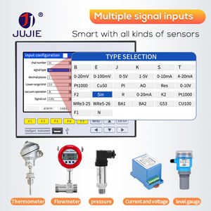 温度データロガー 湿度 圧力 電圧 電流 リアルタイムデータロガー USB付き 1-16チャンネル PT100 K B J 4-20mA 0-5V - Product Image 4