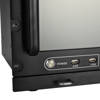 Сервер IP-трансляций HuiDu IP-8700 для систем оповещения и звукоусиления, профессиональная цифровая система с сенсорным экраном, усилитель для школ