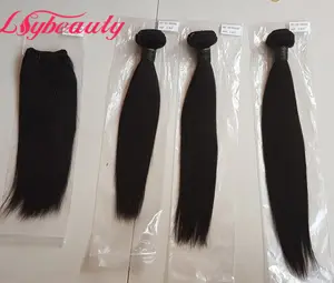 Jndlsy — tissage de cheveux péruviens lisses en ligne, vente en gros possible, Aliexpress, mèches de cheveux lisses, vente en gros