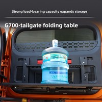 Jetour G700 2022 Aluminium Klappbarer Tischständer für Heckklappe Wandmontierter Tragbarer Outdoor-Camping-Gebrauch