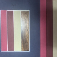 Papier spécial texturé coloré double face enduit de résine, sans acide, 105 g, pour cadres photo haut de gamme, dossiers de certificats de luxe