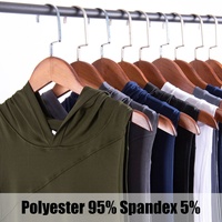 Camisetas sin mangas con capucha de entrenamiento para hombre, sudaderas sin mangas para gimnasio, camisetas sin mangas para culturismo