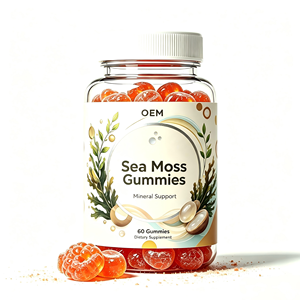 Gummies de mousse de mer en gros (ODM/OEM) sous marque privée avec fucus et racine de bardane pour le soutien immunitaire, la thyroïde et la détoxification chez l'adulte - Product Image 1