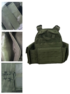 900D <span class=keywords><strong>OD</strong></span>グリーンタクティカルベストモールシステムアウトドアトレーニングベストカモフラージュハンティングフィットネスプレートキャリア - Product Image 3