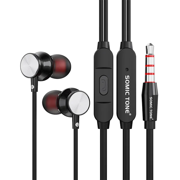 Wired Headphones Original For Motorola Moto Edge S P30 Play G6 G7 G8 Plus X4 3.5mm In-Ear Earphones With Mic Bass Sport Earphone