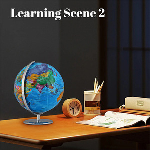 Globe terrestre métallique en anglais United Win, <span class=keywords><strong>carte</strong></span> du monde, <span class=keywords><strong>Europe</strong></span>, États-Unis, spécial transfrontalier, ornements de commerce extérieur - Product Image 4