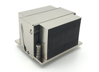 Dissipateur thermique passif 2U Server Cpu avec 2 pièces refroidisseur de processeur de caloduc dissipateur de chaleur à ailettes en aluminium pour amd Am4 Ryzen 7 refroidissement par Air