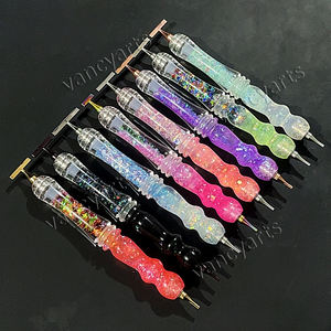 Stylo à résine liquide scintillante VANCY ARTS Diamond Art avec embouts métalliques à vis pour kits de peinture au <span class=keywords><strong>diamant</strong></span> - Product Image 2