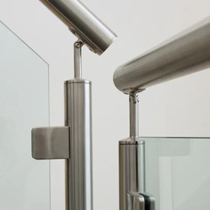 Support de fixation pour main courante en verre d'<span class=keywords><strong>escalier</strong></span>, en acier inoxydable 304, moderne, pour extérieur, villa, fixation en verre, pince araignée, <span class=keywords><strong>installation</strong></span> facile - Product Image 6