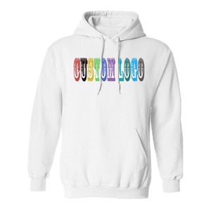 <span class=keywords><strong>Felpa</strong></span> con <span class=keywords><strong>Cappuccio</strong></span> Bianca <span class=keywords><strong>Senza</strong></span> <span class=keywords><strong>Tasche</strong></span> Unisex 100% Cotone <span class=keywords><strong>Senza</strong></span> Cordoncino Produzione OEM all'Ingrosso - Product Image 4