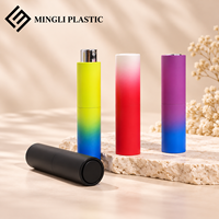 Flacon testeur de parfum mini 10 ml en PETG, tube pulvérisateur transparent rechargeable, atomiseur d'échantillon pour parfum