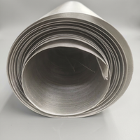 Toile filtrante en acier inoxydable 904L, maille hollandaise simple 80x400, 40 microns, pour la filtration de l'eau de mer, des liquides marins et corrosifs