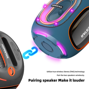 Usine HOPESTAR PARTY600 <span class=keywords><strong>extérieur</strong></span> Portable sans fil <span class=keywords><strong>Bluetooth</strong></span> haut-parleur rvb <span class=keywords><strong>éclairage</strong></span> 300W Super fort basse karaoké fête musique - Product Image 5