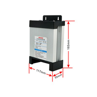 Alimentation LED 10W-400W transformateur de lumière LED étanche IP67 5v 12v 24v DC pilote pour une utilisation en extérieur