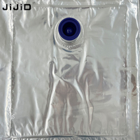 JIJID 200L 55 Gallon Metalen Hoge Barrière 220L Aseptische Zak met 1 Inch ELPO Klep voor Geconcentreerde Tomatenpuree