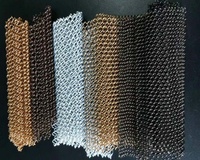 Rideau en maille décoratif de cloison d'écran en métal d'acier inoxydable pour le restaurant d'hôtel