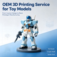 Figurines de jouets imprimées en 3D sur mesure, service d'impression de modèles en résine OEM pour figurines de personnages personnalisées